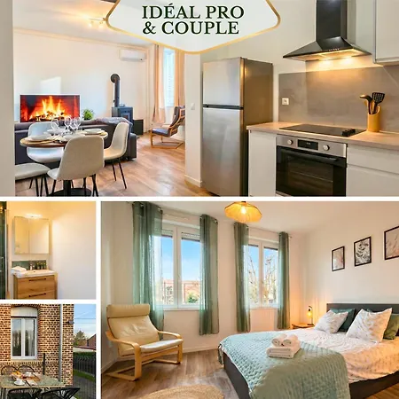 Calme I Wifi Hd I Parking I Bureau I Ideal Pros & Couple *
