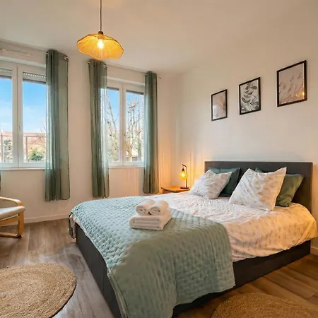 Appartement Calme I Wifi Hd I Parking I Bureau I Idéal Pros&couple *