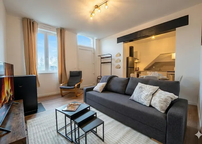 Calme I Wifi Hd I Parking I Bureau I Ideal Pros & Couple Appartement