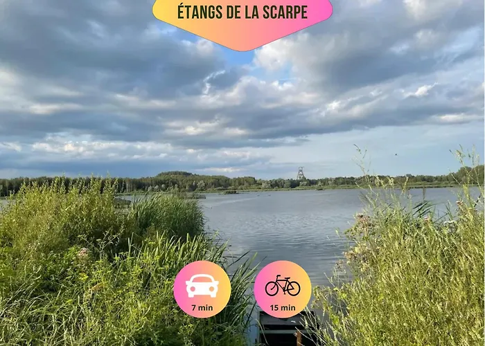 Calme I Wifi Hd I Parking I Bureau I Ideal Pros & Couple Appartement Marchiennes-Ville